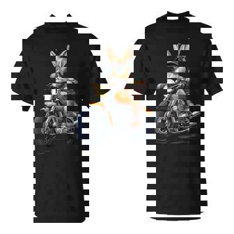 イースターデー バイク バニー ウサギ ヴィンテージ オートバイ 男の子 Tシャツ - Kawaiitshirt