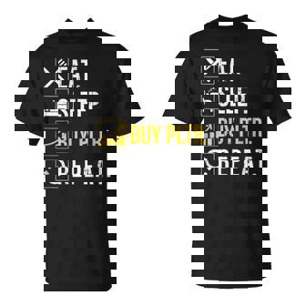 イートスリープインベストベスト Pltr購入パランティア投資。 Tシャツ - Kawaiitshirt