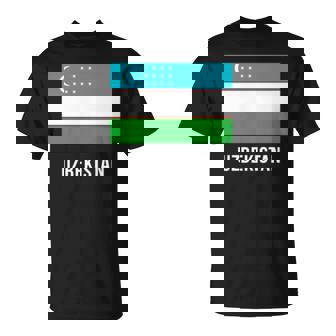 ウズベキスタン ウズベキスタン国旗 長袖tシャツ Tシャツ - Kawaiitshirt