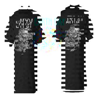 ウミガメ 地球 日 救う かわいい 惑星 学生 先生 Tシャツ - Kawaiitshirt