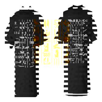 エジプト ヒエログリフ 古代エジプトシャツ ファラオtシャツ Tシャツ - Kawaiitshirt