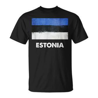 エストニア国旗tシャツ Tシャツ - Kawaiitshirt