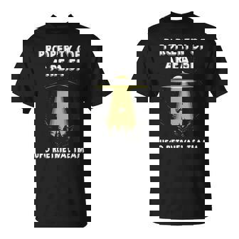 エリア51 シャツ Property Of Area 51 Ufo エイリアン 長袖tシャツ Tシャツ - Kawaiitshirt