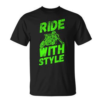 オートバイファンのためのスタイルヴィンテージ引用で乗る Tシャツ - Kawaiitshirt