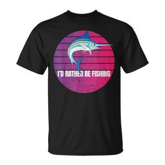 カジキ 水面から カジキバショウ バショウカジキ 深海釣り Tシャツ - Kawaiitshirt