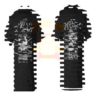 カリブ海 クロスボーン 海賊 Tシャツ - Kawaiitshirt