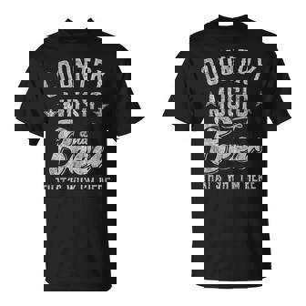 カントリーミュージックとビール That's Why I'm Here Tシャツ - Kawaiitshirt