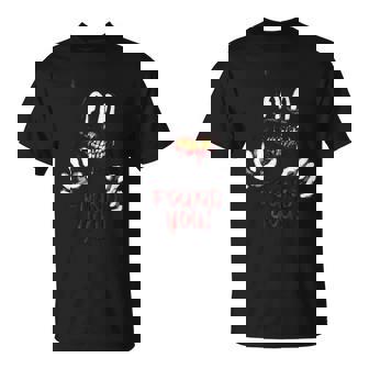 カートゥーン キャット 不気味なホラー トリック・オア・トリート 長袖tシャツ Tシャツ - Kawaiitshirt