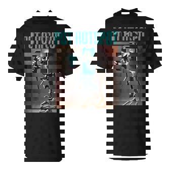 キッズ トレンド ミーム ブレイン ロート イタリアン ポット ホットスポット スケルトン Tシャツ - Kawaiitshirt