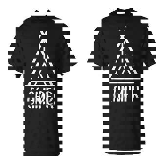 キャンパー キャンプ好き 山好き ハイキング好き 登山好き 海好き アウトドア好き キャンプ Tシャツ - Kawaiitshirt