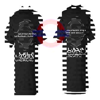 キングスクロス セントパンクラスロンドン地下鉄 Tシャツ - Kawaiitshirt