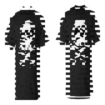 クラシック 宇宙 海賊 パンク スカル キャプテン ハロウィン 長袖tシャツ Tシャツ - Kawaiitshirt