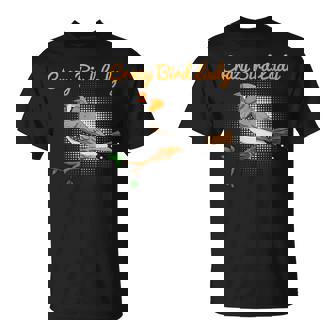 クレイジーバードレディキンカチョウ鳥類学 Tシャツ - Kawaiitshirt