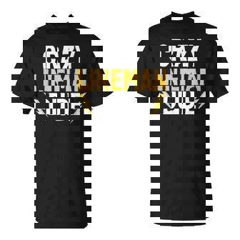 クレイジーラインマンデュードラインマン Tシャツ - Kawaiitshirt