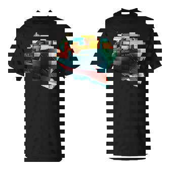 コンテナ輸送機船 Tシャツ - Kawaiitshirt