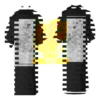 ゴッホのひまわりアートアーティスト向け Tシャツ - Kawaiitshirt