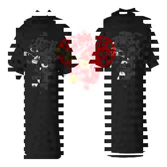 サイコビリー ホラー パンクロック Hr アンデッドハート Tシャツ - Kawaiitshirt