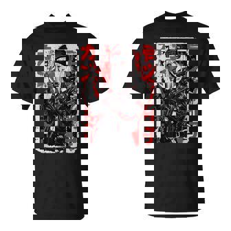 サイバーパンク パンクガール 日本のストリートウェア Tシャツ - Kawaiitshirt