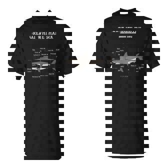 サメの解剖学解剖学者 Tシャツ - Kawaiitshirt