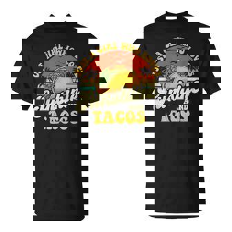 サンシャインとタコスが大好きな女の子-タコス好きメキシコ Tシャツ - Kawaiitshirt