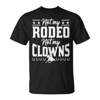サーカスティック・ノット・マイ・ロデオノット・マイ・クラウンズ・ホース 長袖tシャツ Tシャツ - Kawaiitshirt