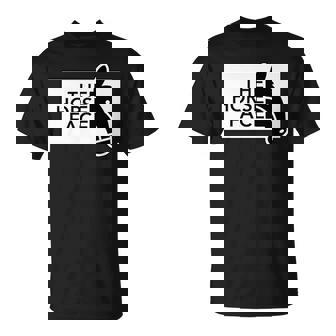 ザ・ホース・フェイス The Horse Face 午年 馬【十二支 干支】2026年 ブランド パロディ 長袖tシャツ Tシャツ - Kawaiitshirt