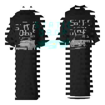 シビック 例 スタティックドロップ 日本車 Tシャツ - Kawaiitshirt