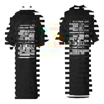 シンセサイザー エレクトロニック・ミュージシャン と Dj Tシャツ - Kawaiitshirt