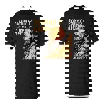 シーシュポス・イズ・ハッピー面白いギリシャ神話ミーム哲学 Tシャツ - Kawaiitshirt