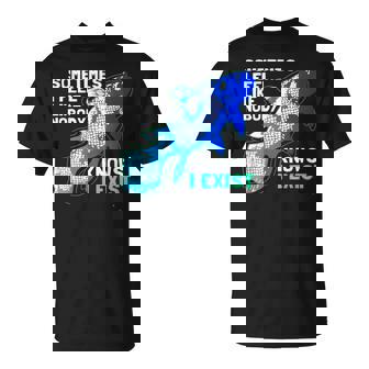 シーラカンス I Exist Tシャツ - Kawaiitshirt