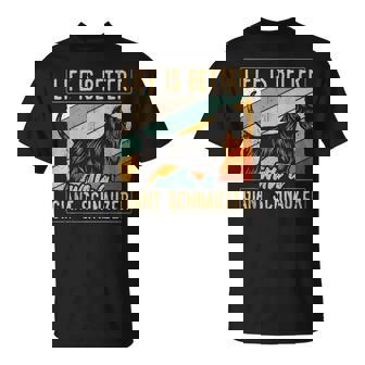 ジャイアント・シュナウザーの発言 シュナウザーの犬 Tシャツ - Kawaiitshirt