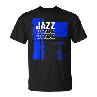 ジャズミュージシャンブルーシート ミュージックブルーノート Tシャツ - Kawaiitshirt