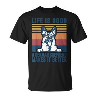ジャーマンシェパード ギフト メンズ レディース 犬 父 母 ジャーマンシェパード Tシャツ - Kawaiitshirt