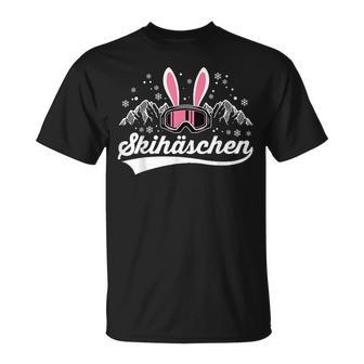 スキーポケット スキー ハザル スキー ゴーグル Apres スキー スキー ウサギ Tシャツ - Kawaiitshirt