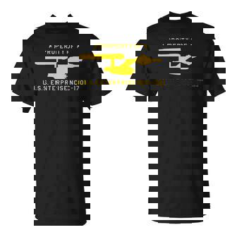 スタートレック オリジナルシリーズ USSエンタープライズプロパティ Tシャツ - Kawaiitshirt