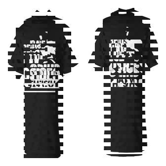 ダチョウが大好きだからだからダチョウ Tシャツ - Kawaiitshirt