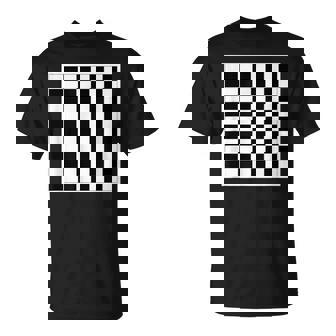 チェッカー柄チェス Tシャツ - Kawaiitshirt