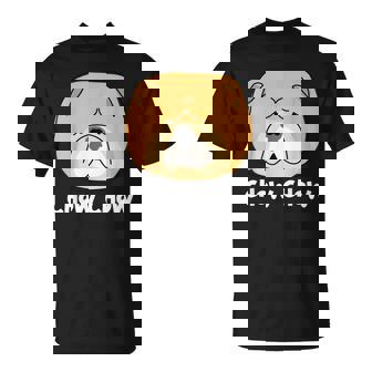 チャウチャウ 脂肪と可愛い ドッグブリード ふわふわチャウチャウ Tシャツ - Kawaiitshirt