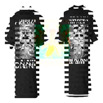 チンパンジーニ バナニーニ イタリアン ブレイン ロート ミーム Tシャツ - Kawaiitshirt