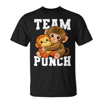チームパンチ 放棄された猿 パンチくん ベイビーマカク Tシャツ - Kawaiitshirt