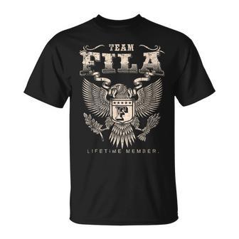 チーム・フィラ・ライフタイム・メンバー-フィラ・ネーム Tシャツ - Kawaiitshirt