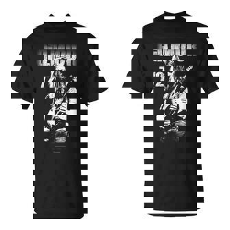 デヴィッド・ギルモア 1972年 写真 Tシャツ - Kawaiitshirt