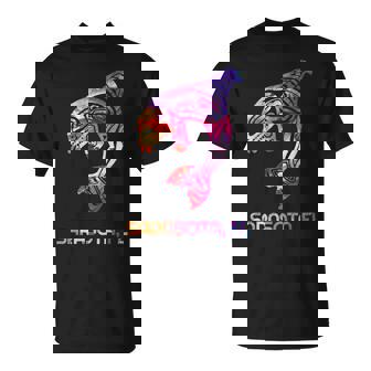 トライバル サラソタ オルカ キラー クジラ ネイティブアメリカン Tシャツ - Kawaiitshirt