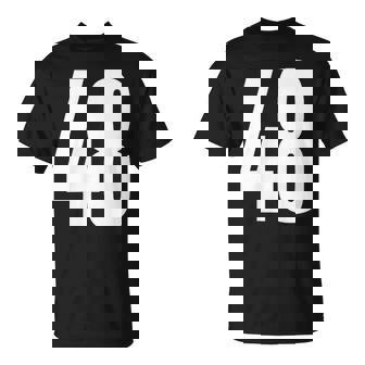 ナンバーフォーティーエイト 48 スポーツチーム制服 誕生日 48 Tシャツ - Kawaiitshirt