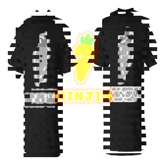 ニンジン 人参 Ninjin『Oyasai お野菜』ゆるくて かわいい キャラクター 面白い Tシャツ - Kawaiitshirt