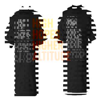 ハイ・ホープス 高地、楽しいインスピレーションロケット打ち上げ Tシャツ - Kawaiitshirt