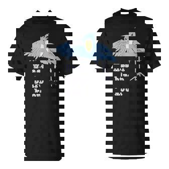 ハシビロコウさん 『ウェルカム』どうぶつフレンズ 動物園の生き物 大きな鳥 Tシャツ - Kawaiitshirt