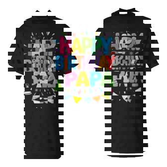 ハッピーバースデーパパはパパの誕生日 長袖tシャツ Tシャツ - Kawaiitshirt