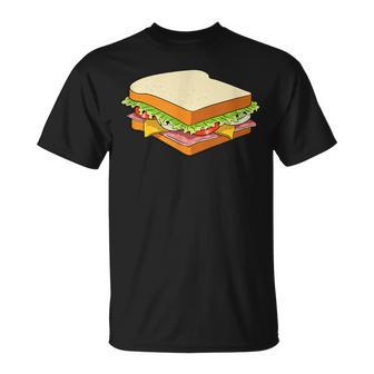 ハム&チーズサンドイッチ Tシャツ - Kawaiitshirt
