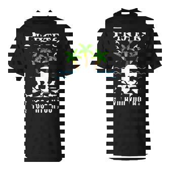パイレーツ、カリビアン、ヨー・ホー・ヨー・ホ、スカル、テーマパーク、ライド Tシャツ - Kawaiitshirt